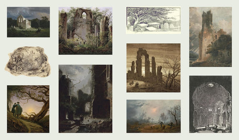 THE STICKER TREASURY OF GHOSTS & DARK CURIOSITIES - SMITH STREET BOOKS